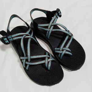 Chaco Blue Aqua JAST Women's 10 Strappy Sandals Hiking Water Sport Adjustable